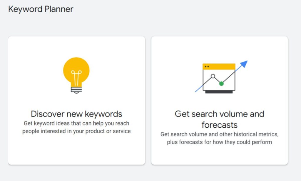 Google Keyword Planner